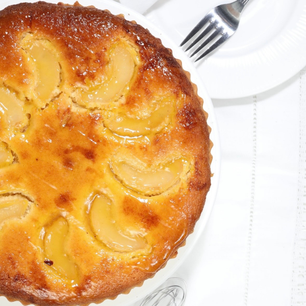 Pear and Amond Tart