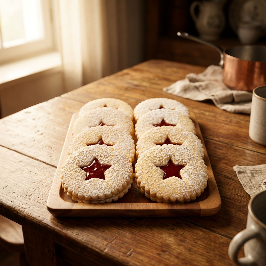 Shortbread Sablé Biscuits Twin Pack